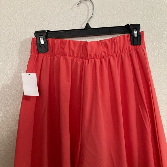 LAST CANCE NEW Charlotte Russe Pink/Coral Pants - Picture 5 of 6